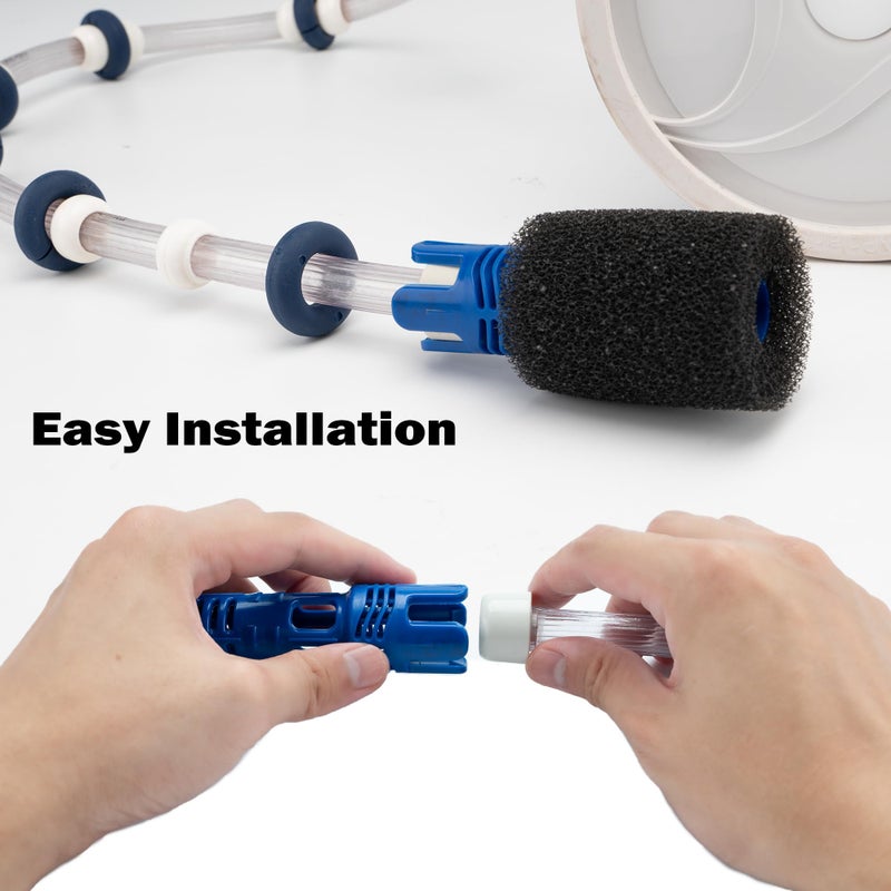 muscccm for Polaris Pool Cleaner Parts,Tail Sweep with Scrubber Replacement Part Fit for Polaris 3900 Sport, 380, 360, 280, and 180 Pool Cleaners - Image 3
